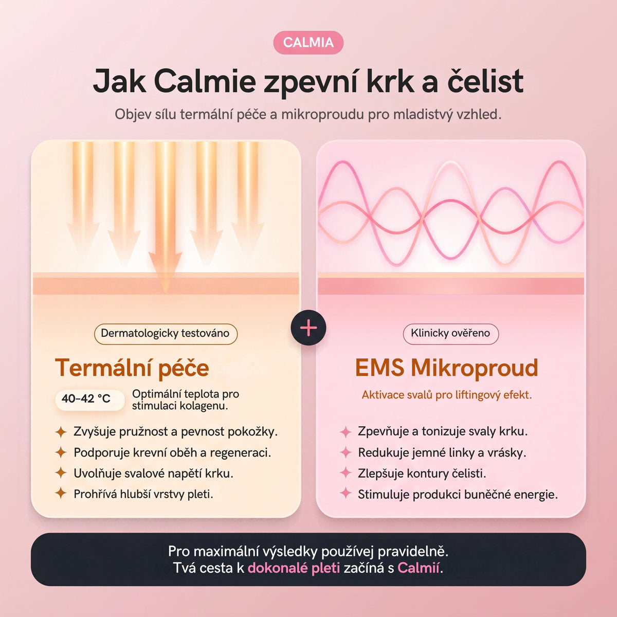 Calmia domácí lifting